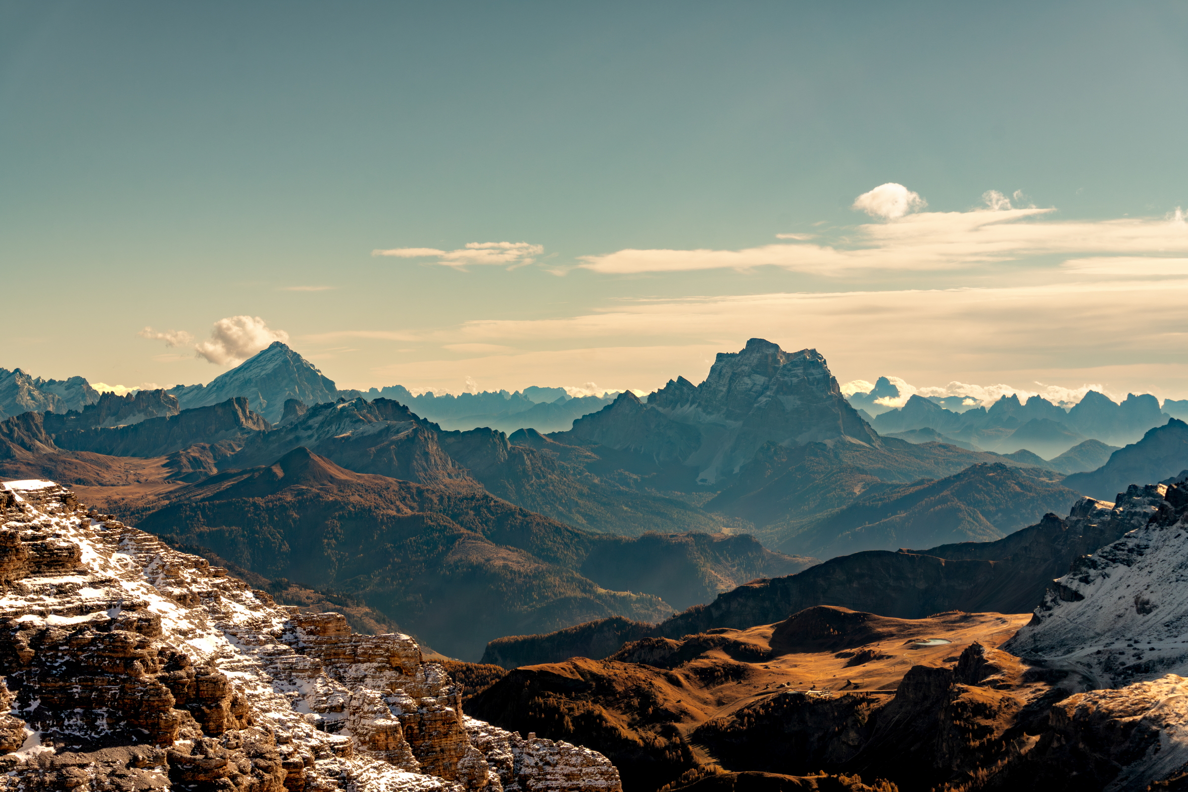 The Dolomites - View from Sasso Pordoi