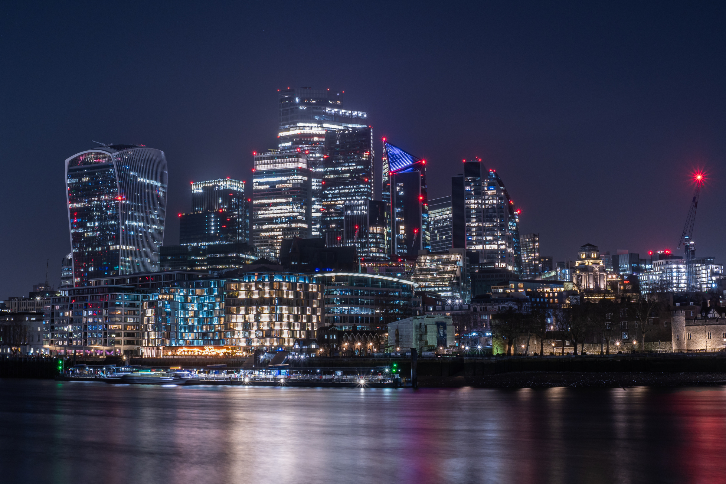 Skyline of London