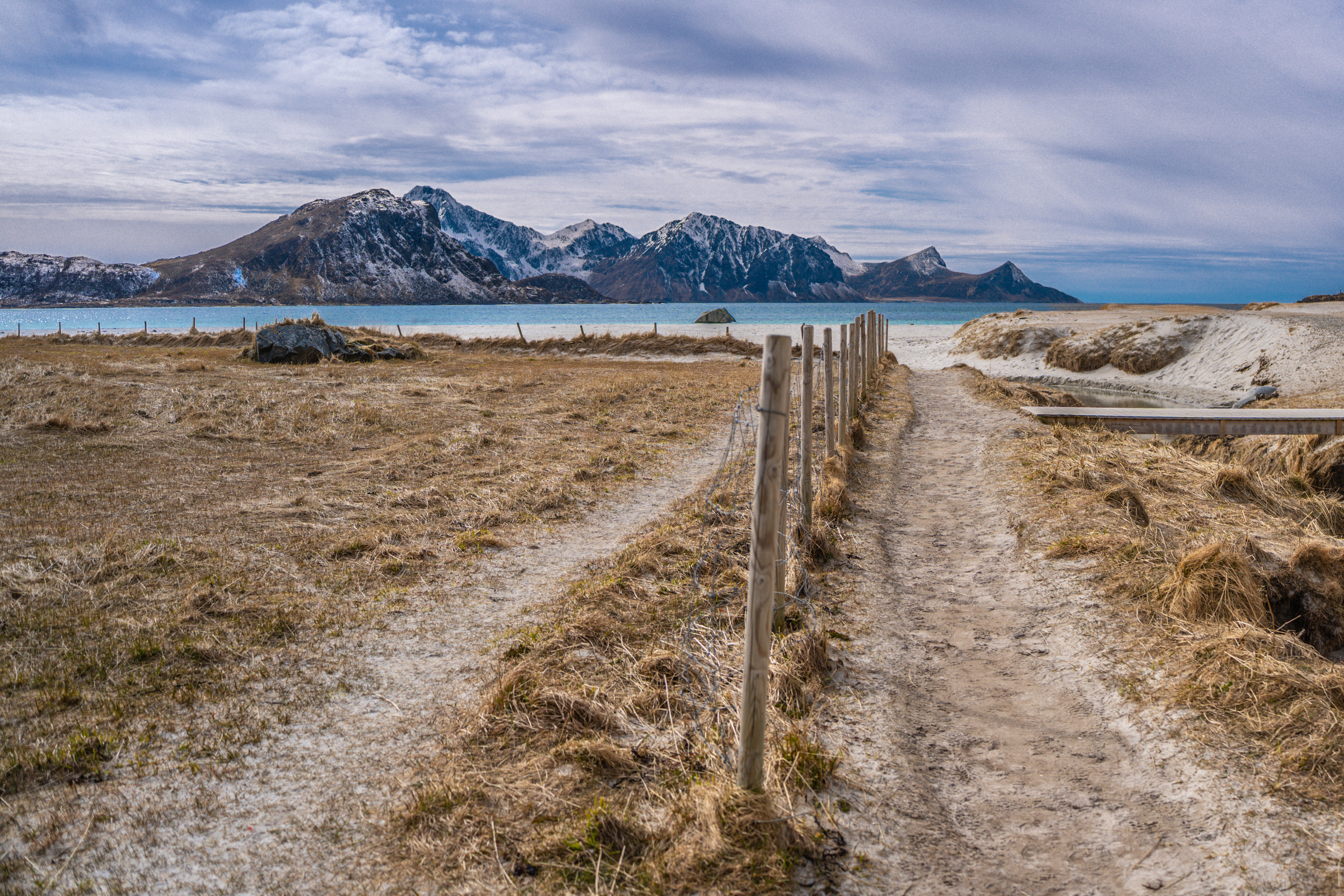 The Way to the Haukkland Beach